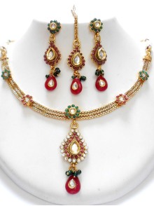 Polki Necklace Set